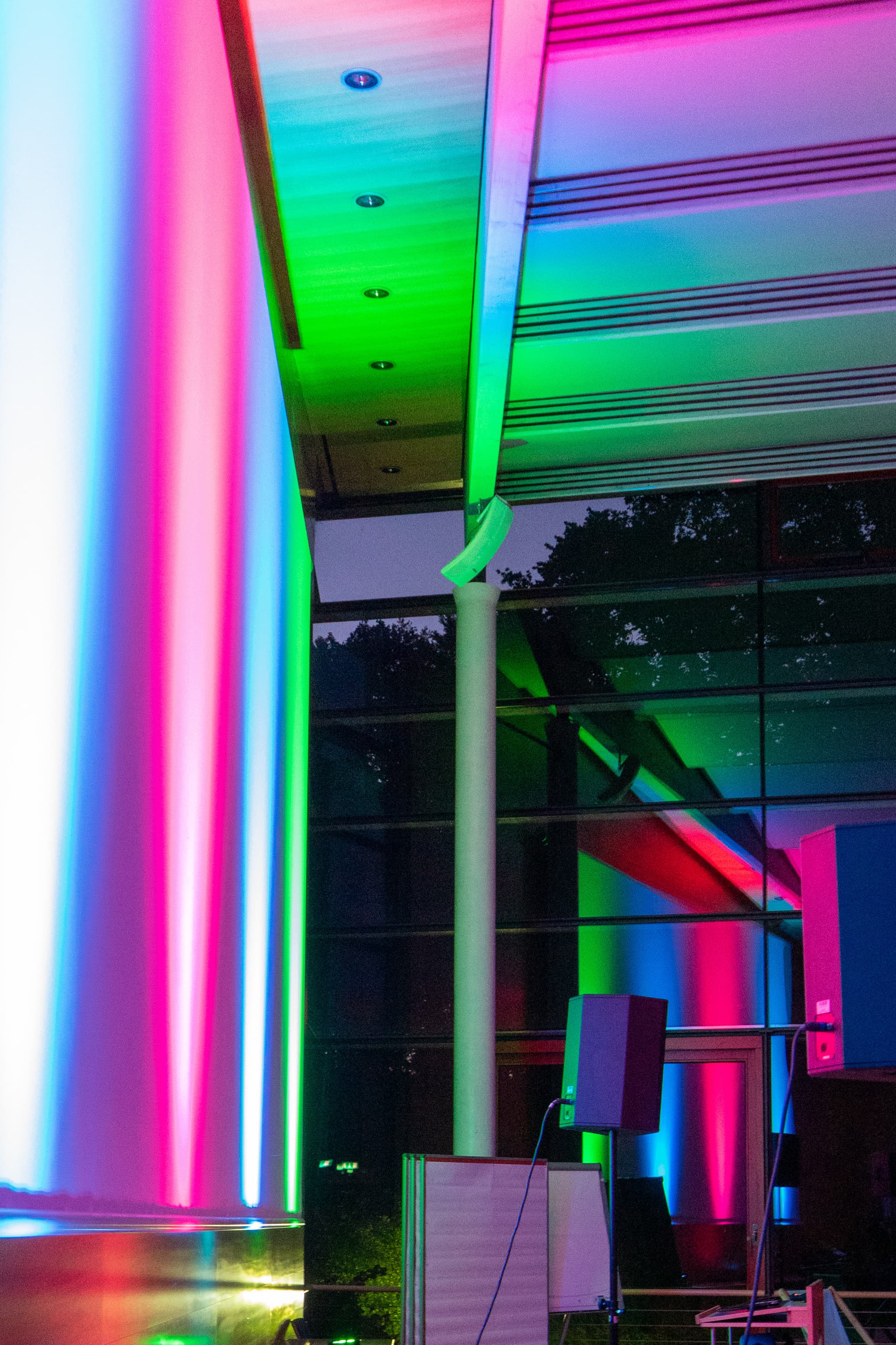 Ambientelicht bei Party